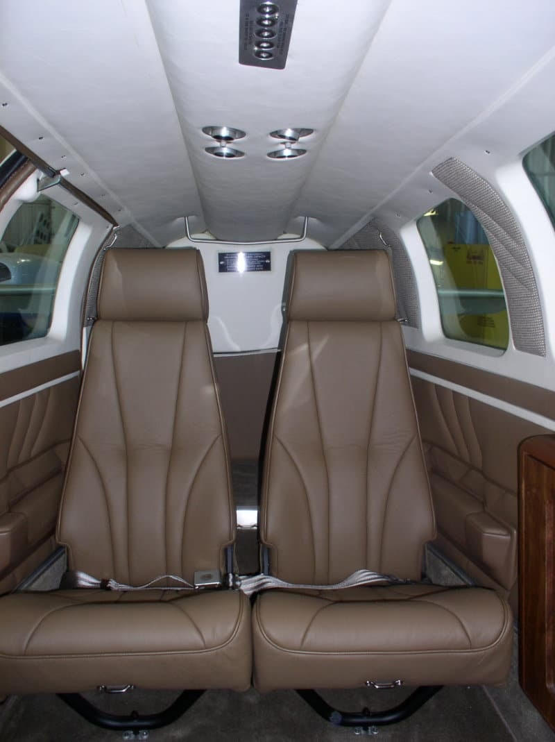 Beechcraft aircraft interior refurbishment