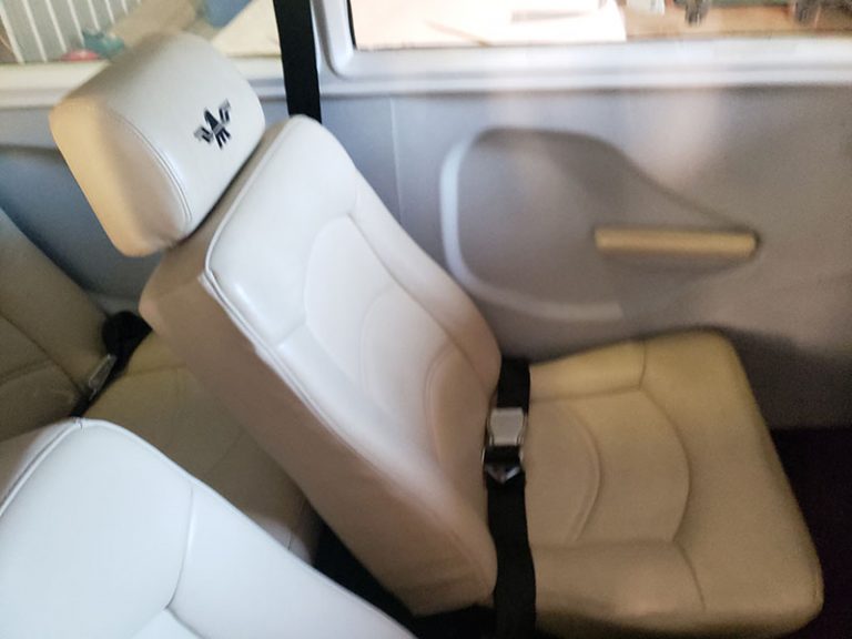 Cirrus interior panel detail